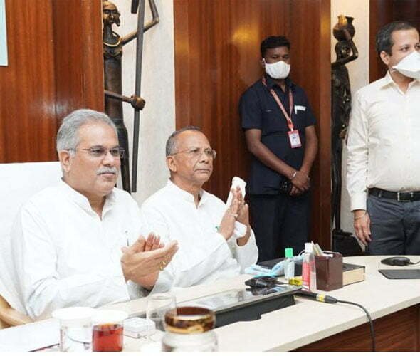 Chief Minister Bhupesh Baghel inaugurated the foundation stone of Nava Chhattisgarh Sadan: Nava Chhattisgarh Sadan will be built in Dwarka, New Delhi