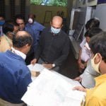 Collector Dr. Sarveshwar Narendra Bhure inspected the district hospital: Discussion with officials on the proposed layout plan