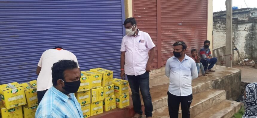 Councilor's Right Initiative in Khursipar's Containment Zone: Goods including Ration to the People