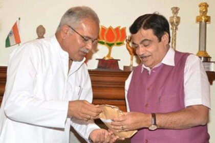Chief Minister Baghel wrote a letter to Union Road Transport and Highways Minister Nitin Gadkari: Demand for roads of the state