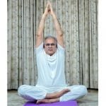 CM Baghel did yoga practice in his residence on International Yoga Day - Make Yoga a part of your life