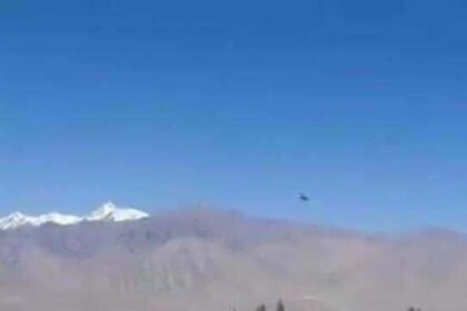 एलएसी पर निगरानी तेज, लेह के आसमान में चक्कर काटते दिखे वायु सेना के विमान