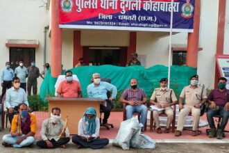 Five years ago, the elephant was cut into two pieces and buried