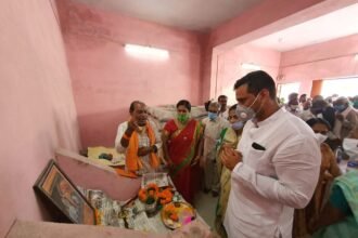 Lodhi Samaj building to be built from 9.17 lakhs: Mayor did land worship