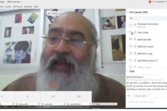 Online training given to 200 young doctors of the state by NIMHANS