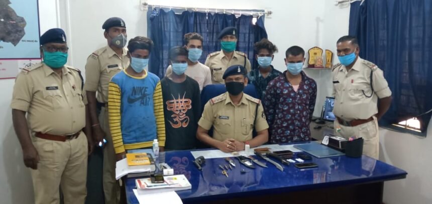 Big news: this young man was preparing for robbery