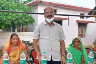 CC Road being built at a cost of 3.40 crores