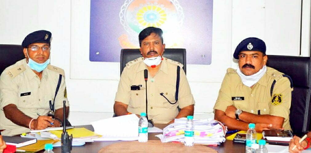SP Prashant Thakur convenes meeting of departmental officers: Instructions for in-charge action on gambling