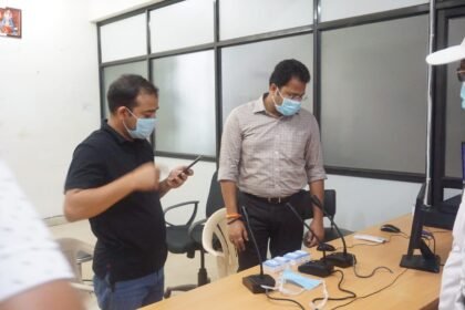 Commissioner Rituraj Raghuvanshi inspected Kovid Care Center