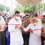 The Mayor inaugurated 3 Dome shed costing Rs. 30 lakh