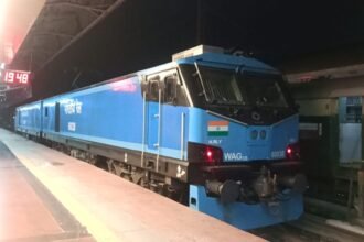Raipur division's goods trains will run with the powerful engine made in India WAG 12: speed will be like this