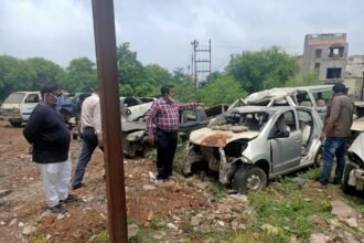 Were draining the dirt of Khatal in the pond