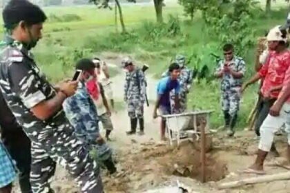 टनकपुर में नो मैंस लैंड पर नेपाल की ओर से अतिक्रमण की कोशिश, गृह मंत्रालय तक पहुंचा मामला