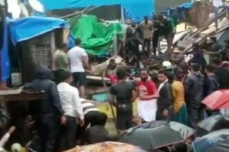 मलवानी में गिरी चॉल, भानुशाली इमारत का हिस्सा ढहा, बचाव कार्य जारी