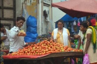 टमाटर हुआ लाल, 80 रुपये प्रति किलो तक पहुंचा दाम