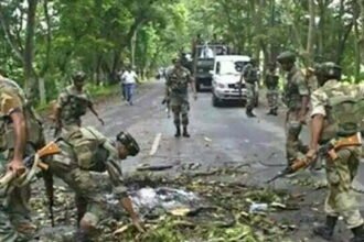 असम राइफल्स के जवानों पर आतंकवादी हमला, 3 सैनिक शहीद, 4 घायल