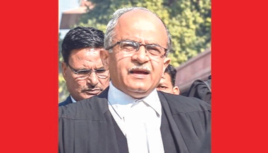 Contempt case: Prashant Bhushan fined one rupee, jailed for three months for not paying