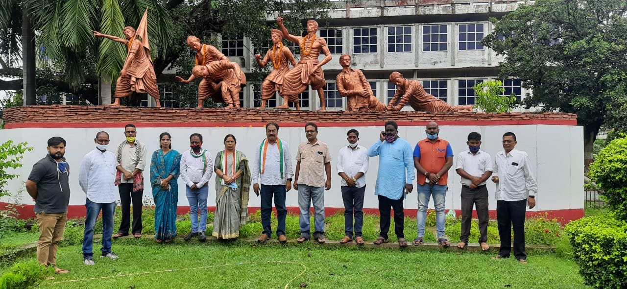 August Revolution Day: Bhilai City District Congress remembered freedom fighters