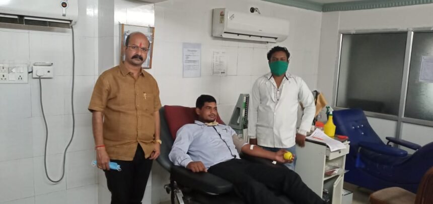 Blood donation camp on CM Bhupesh Baghel's birthday