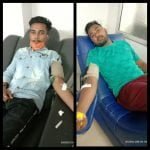 26 people voluntarily donated blood