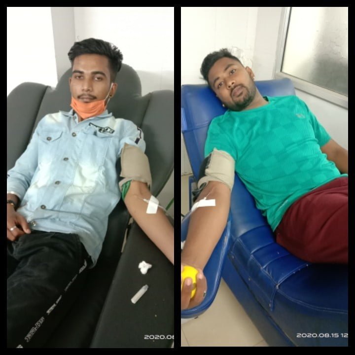 26 people voluntarily donated blood