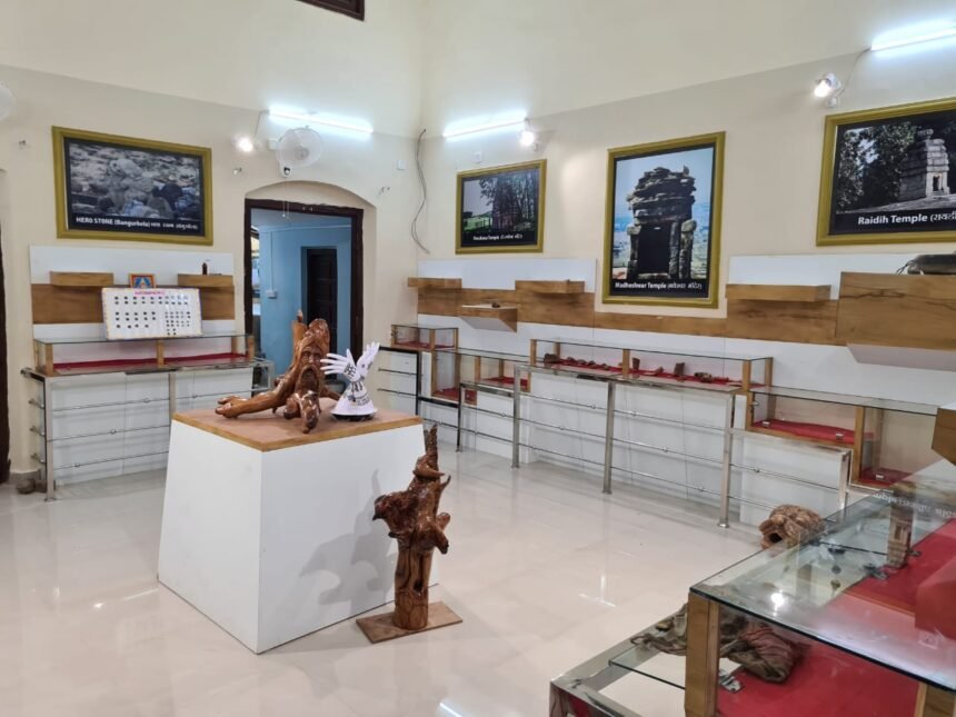 The Jashpur Archaeological Museum has been given tangible form
