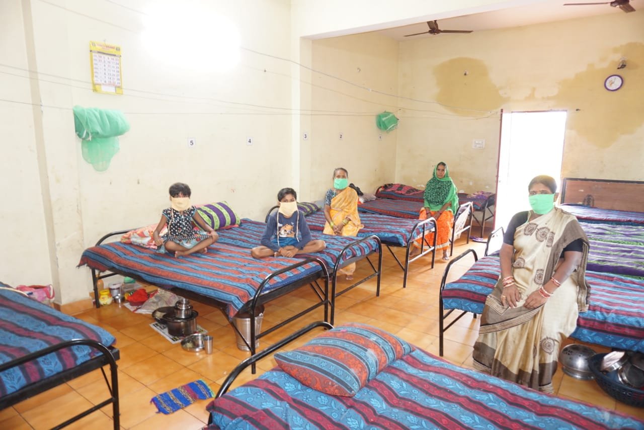 The center of Sukun has become a shelter for the helpless people