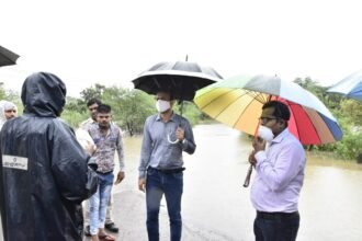 Due to the Amner river, the contact of six villages was broken