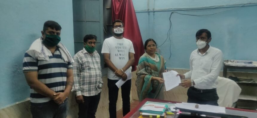 Bhilai City District Congress President Tulsi Sahu submits memorandum to President to postpone JEE-NEET exam