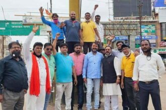 BJP Supa Mandal celebrated the Bhumi Pujan of temple construction