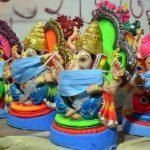 Ganesh Chaturthi became the first dumbfounded due to Corona crisis… .no public program…. Nor any big tableau