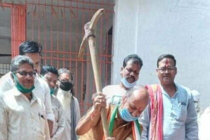 प्रदेश कांग्रेस महासचिव जितेंद्र साहू ने किया नाली निर्माण कार्य का भूमिपूजन