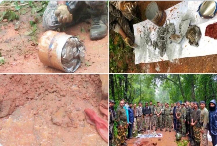 15 अगस्त से पहले बड़ी साजिश का पर्दाफाश, हमले के लिए नक्सलियों ने बिछाई थी बारूदी सुरंग