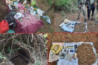 सुरक्षाबलों को मिली बड़ी सफलता, दो आतंकी ठिकाने ध्वस्त, गोलाबारूद बरामद