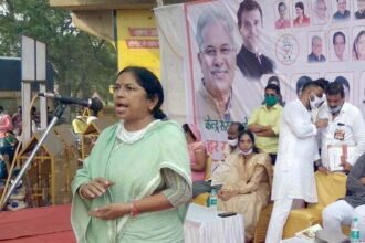 NSUI and Youth Congress protest against unemployment… Seeks employment from the Central Government for the unemployed…. Justice sought for contract workers