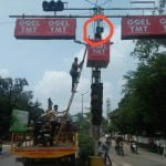 Durg Police for awareness of traffic and corona epidemic