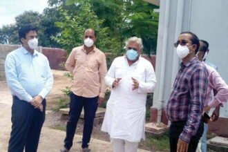 MLA and Mayor visited Borsi to see the Prime Minister's house