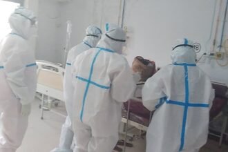 80-year old man wins battle with Kovid in Shankaracharya Hospital