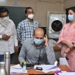 The collector inspected the arrangement of home isolation in Subhash Nagar