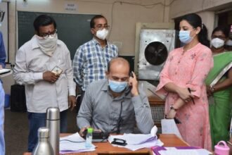 The collector inspected the arrangement of home isolation in Subhash Nagar