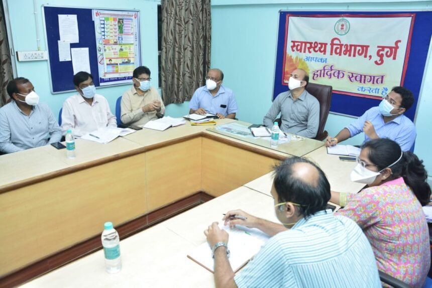 Central team showed presentation… team suggested to reduce the spread of corona infection