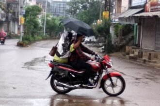 The incessant rains brought down the temperature…. This season felt cold for the first time