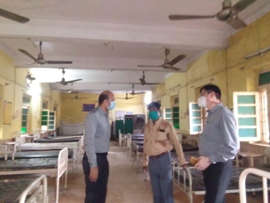 There will be 3 counters in the Fever Clinic of the District Hospital