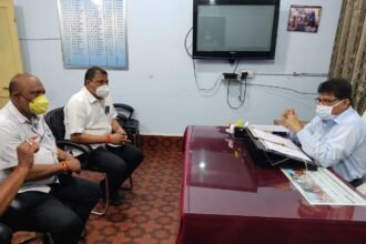 Delegation met CHMO under the leadership of Arun Singh Sisodia