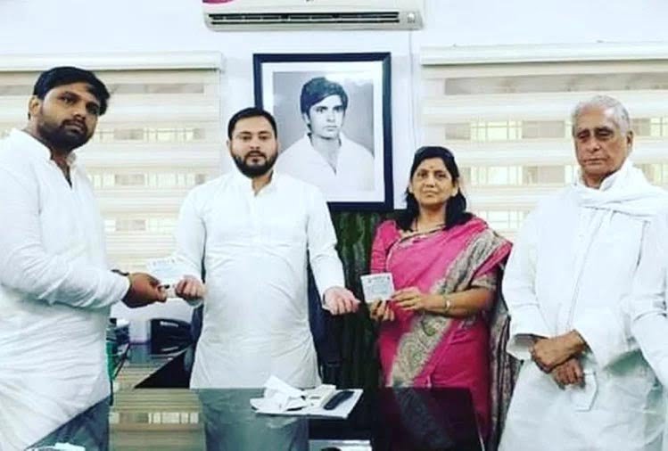 Bihar Election 2020: जेल में बंद बाहुबली आनंद मोहन की पत्नी राजद में हुईं शामिल