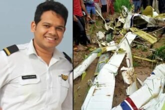 खराब मौसम की वजह से चार्टर्ड एयरक्राफ्ट क्रैश, 21 साल के ट्रेनी पायलट कोणार्क की मौत