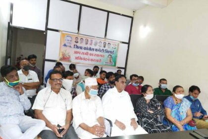 Bhilai Congressmen joined the state government's virtual rally