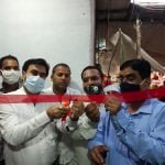 Multi deluxe toilet made for the first time in Hathari market…. Mayor inaugurates Multi Deluxe Cosmetics