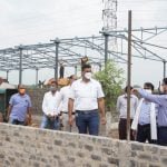 Mayor and MLA Devendra Yadav inspected the under construction