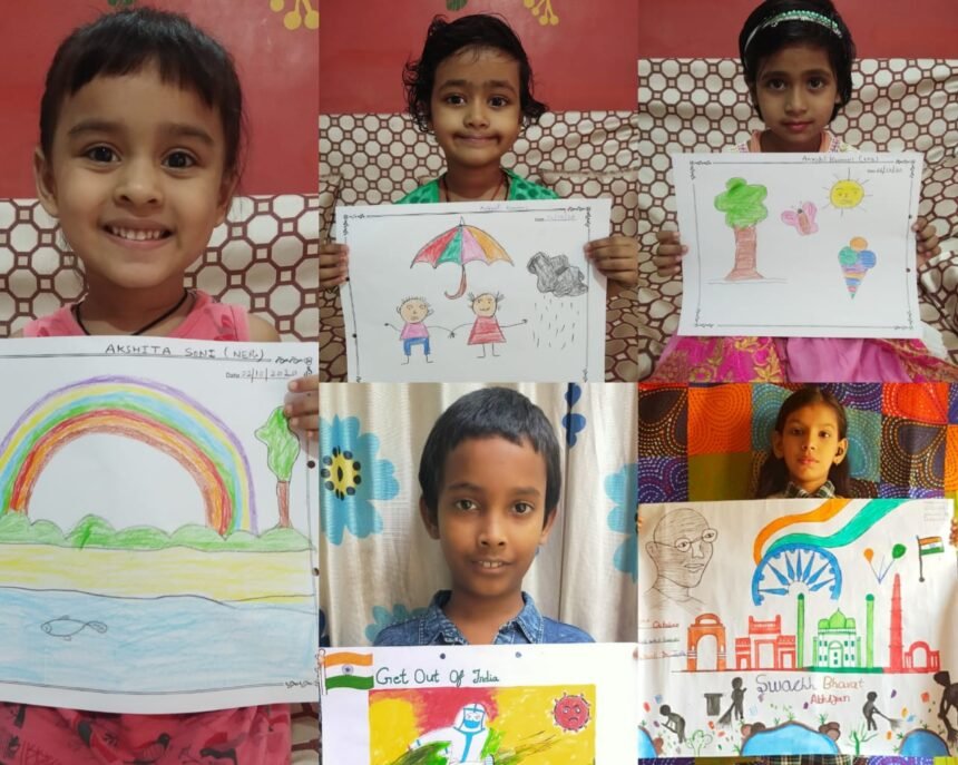 Jan Samparpan Ek Prayas Foundation organized Online Drawing Competition